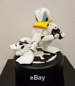 Disney Star Wars Stormtrooper Donald Duck Statue Figurine Big Fig Nt Sideshow