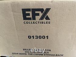 EFX Collectibles Star Wars V The Empire Strikes Back Millennium Falcon Die Cast