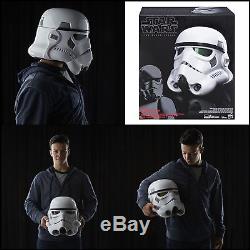 Electronic Voice Changer Helmet The Black Series Imperial Stormtrooper Collector