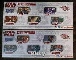 Force Unleashed Figure Pack 1 of 2 2 of 2 SET STAR WARS Legacy Collection MIB #2