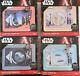 Four Complete Star Wars 5 Piece Dinner Sets. New Never Opened