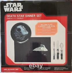 Four Complete Star Wars 5 piece dinner sets. New Never Opened