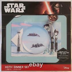 Four Complete Star Wars 5 piece dinner sets. New Never Opened