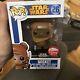 Funko Pop Star Wars Flocked Wicket #26 Fugitive Toys Exclusive In Protector