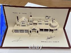 GEORGE LUCAS Signed Skywalker Properties Ranch Holiday Card RARE Star Wars