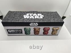 Geek Tikis Star Wars Cantina Mini Muglets Set Of 4 Exclusive SW Celebration