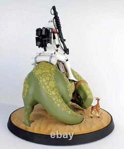 Gentle Giant Star Wars Animated Sandtrooper On Dewback New Sealed Very Rare #23