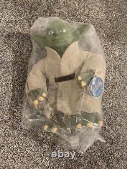 George Lucas SuperLive Adventure Yoda Plush New