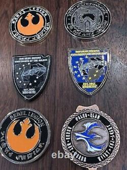 Grouping #12 Star Wars 501st Legion challenge coin Rare