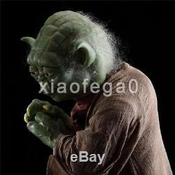 H85CM 12Kgs Star Wars Fan Character 1/1 Life Size Master Yoda Lively Statue USA