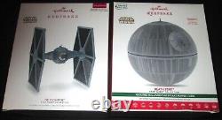 HALLMARK ORNAMENT STAR WARS LOTCOMPLETE STORYTELLERS SETTESTEDBOXES WithTAGS