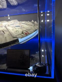 HUGE Master Replicas Star Wars Millennium Falcon signed by Harrison Ford RARE