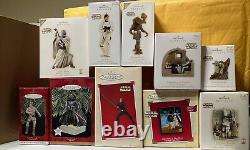 Hallmark Ornaments Star WarsA New Hope LOT of 10 characters