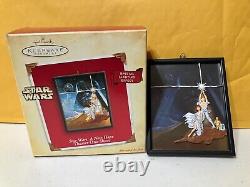 Hallmark Ornaments Star WarsA New Hope LOT of 10 characters