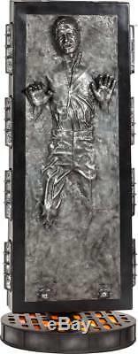 Han Solo in Carbonite Lifesize Figurine 11 Scale Star Wars Sideshow Collectible