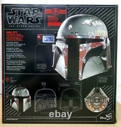 Hasbro Star Wars Black Series Boba Fett Electronic Helmet
