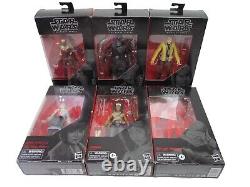 Hasbro Star Wars Collectible Figures Black Series LOT 66, 98, 100, 103, 105, 106