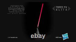 Hasbro Star Wars The Black Series Darth Vader Force FX Elite Lightsaber