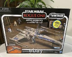 Hasbro Star Wars The Vintage Collection Antoc Merrick's X-Wing Fighter Action