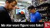 His Star Wars Action Figure Was Fake