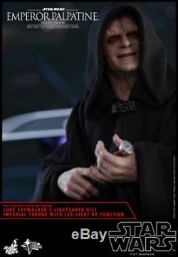 Hot Toys 1/6 MMS468 Star Wars Emperor Palpatine Figure Toy Deluxe Ver. Collection