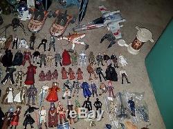 Huge Star Wars Action Figure Lot Collection of over 400 Figures + Vehicles