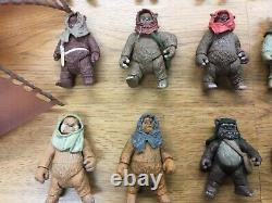 Huge Star Wars Rare Ewok Army Action Figures Lot Vintage Collection