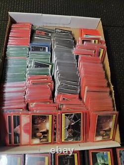 Huge lot Star Wars Cards99% are MINT Approx. 3k and 3 Binders Included