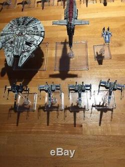 Huge lot of Fantasy Flight Games X-Wing miniatures (1st and 2nd editions)