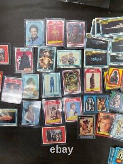 Hundreds of Vintage 1970's 1980's Star Wars Cards, Non Complete Sets