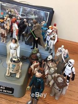 Important Vintage Star Wars Collection Mail Away Display Stand Blue Snaggletooth