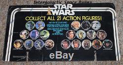 Kenner Star Wars 21 Back Store Display Bin & Boba Fett Collect 21 Header Card