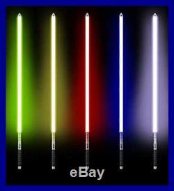 Kybers RGB 11 Colors Changeable Lightsaber Metal Aluminum Hilt Light S 3Cm 100Cm