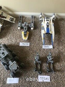 LEGO Star Wars Collection Lot Sets and Minifigs 75094 75156 75021 75172 75155 +