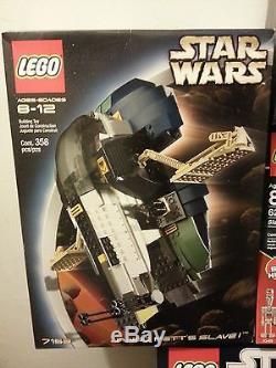 LEGO Star Wars SLAVE I COLLECTION OLD & NEW Boba Jango Fett VERY RARE Sealed Set