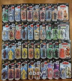 LOT OF 40 Star Wars Vintage Collection Figures