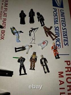 Large Star Wars Toys Collection Lot 1990s Action Figures Ships Accessories