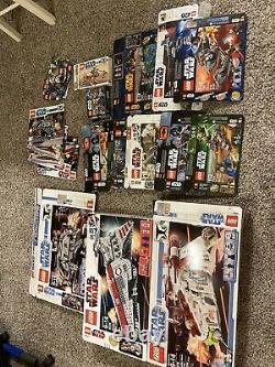 Lego Star Wars Clone Wars HUGE Collection, Republic Gunship, AT-TE, Cruiser, etc