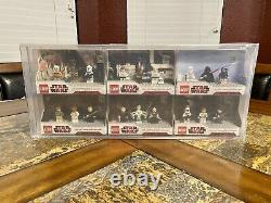 Lego Star Wars Collectible Display Sets 2009 Exclusive Sdcc Afa Case Uber Rare