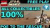 Lego Star Wars The Force Awakens Poe To The Rescue 100 Gold Bricks Collectibles