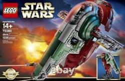 Lego Star Wars UCS Collection 75060 Slave 1, 75095 Tie Fighter & 10240 X-Wing