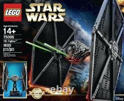 Lego Star Wars UCS Collection 75060 Slave 1, 75095 Tie Fighter & 10240 X-Wing
