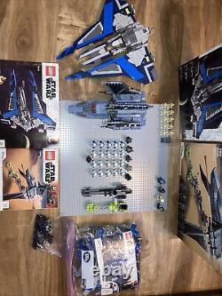 Lego star wars collection lot With Boxes