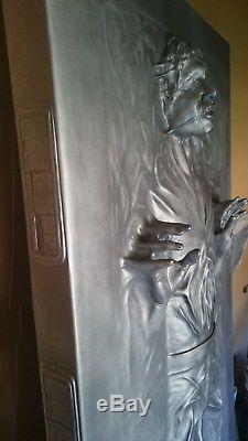 Life Full Size Han Solo In Carbonite Prop Statue Star Wars