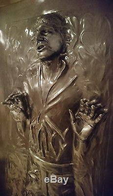 Life Full Size Han Solo In Carbonite The Thaw Prop Statue Star Wars