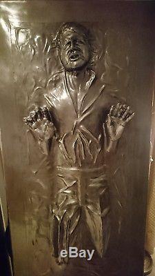 Life Full Size Han Solo In Carbonite The Thaw Prop Statue Star Wars