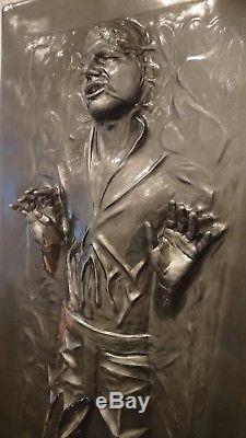 Life Full Size Han Solo In Carbonite The Thaw Prop Statue Star Wars