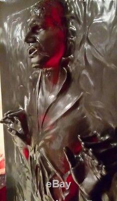 Life Full Size Han Solo In Carbonite The Thaw Prop Statue Star Wars