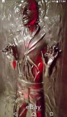 Life Full Size Han Solo In Carbonite The Thaw Prop Statue Star Wars