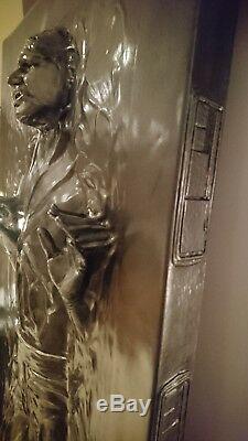 Life Full Size Han Solo In Carbonite The Thaw Prop Statue Star Wars 11